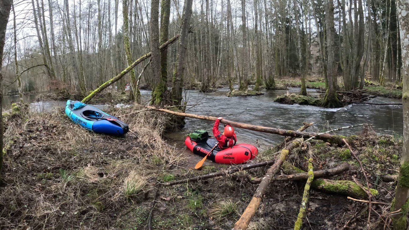 Packraft Winter Microavontuur