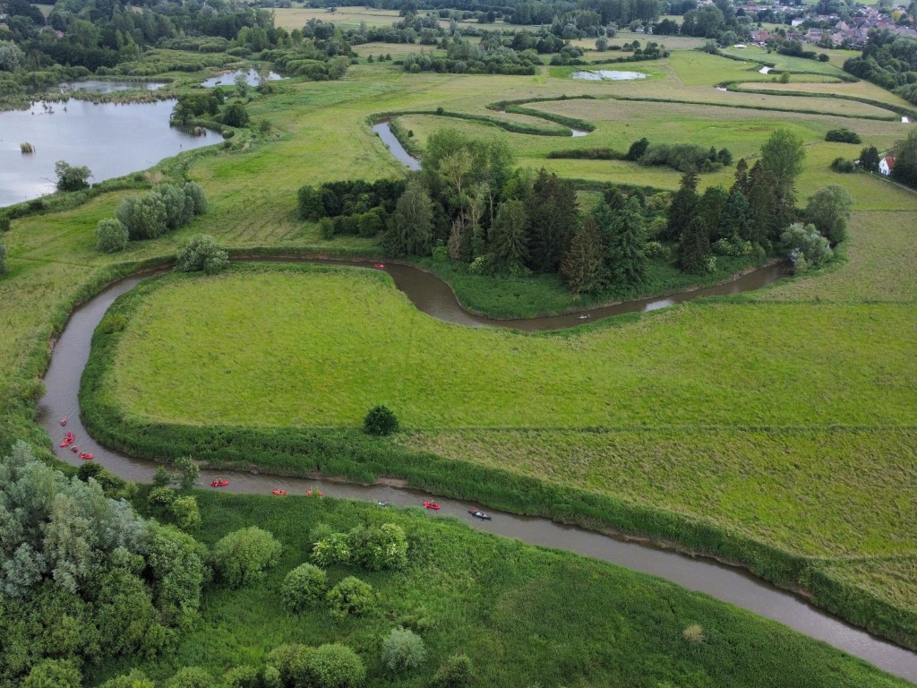Drone beversafari Leuven 3 Gemiddeld